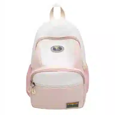 德力熊 撞色流行 尼龙 双肩包 男女同款情侣款 多色