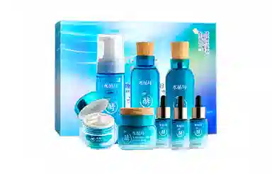 水循环 海藻酵素鲜活八件套礼盒 保湿补水