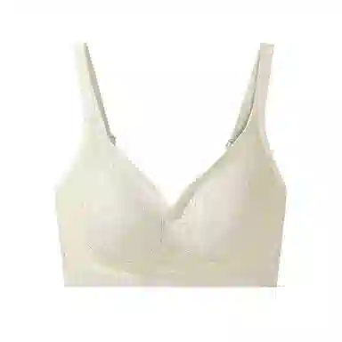 欧迪芬 透气蕾丝加宽侧翼贴身裸感提拉软支撑聚拢收副乳文胸 女款