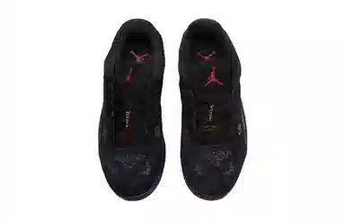 Jordan Flight Court Black
