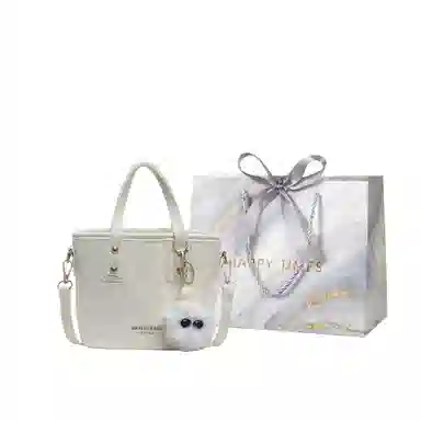 Miss Angel Crossbody Bucket Bag