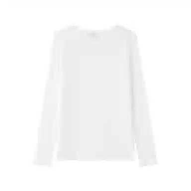 Crying Center Semi-Transparent Series Long Sleeve Tee White