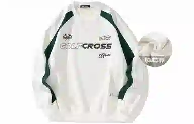 GOLFCROSS Logo Print Sweatshirt