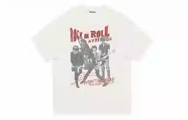 Pirkadat Vintage Band Print T-Shirt