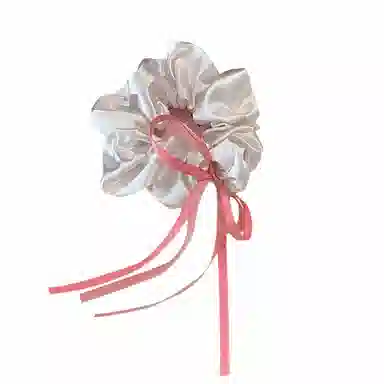 彤彤兔 蝴蝶结飘带丝带简约气质扎头发 布 发圈 女款