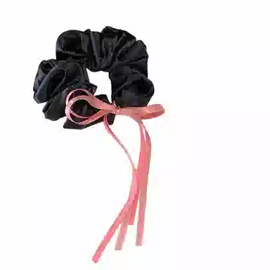 彤彤兔 蝴蝶结飘带丝带简约气质扎头发 布 发圈 女款