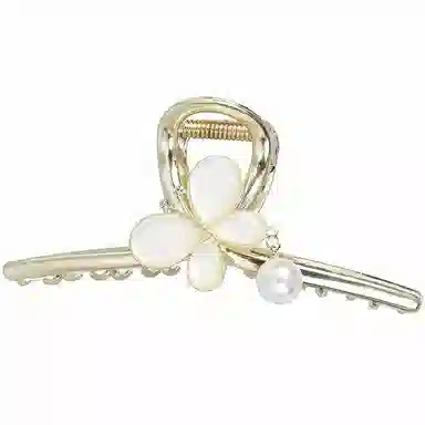 彤彤兔 大号抓夹蝴蝶时尚百搭发饰后脑勺盘发抓夹 合金 发夹 女款