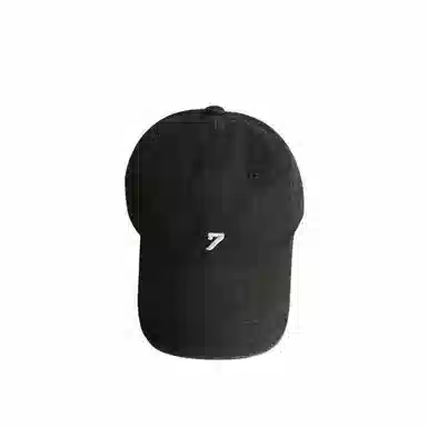 艾佳微 时尚数字户外遮阳四季百搭款大头围修饰脸型显脸小 棉 鸭舌帽 男女同款情侣款