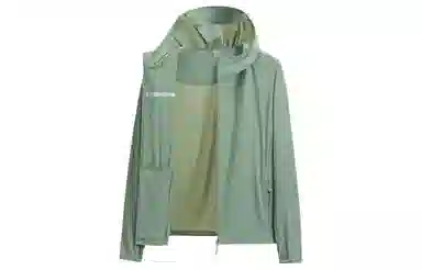 木林森 简约纯色户外休闲轻薄速干凉感透气防紫外线连帽防晒服 男女同款