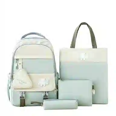 彤彤兔 书包小清新甜美休闲 尼龙 组合装 女款 多色