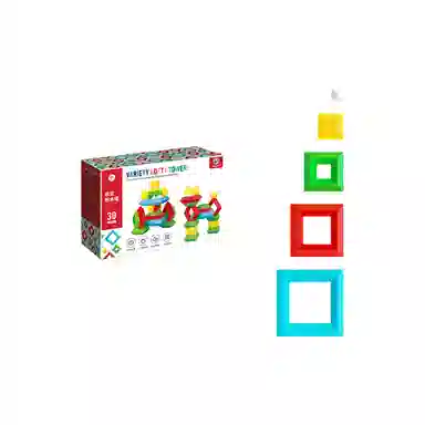 圣手 百变棒片拼装磁铁积木 早教益智玩具