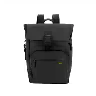 TUMI Harrison Roll Top Backpack Black