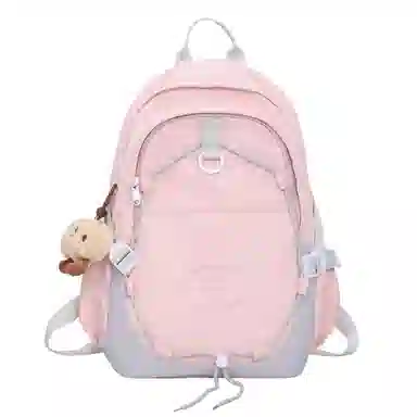 彤彤兔 百搭高颜值学生 尼龙 书包背包双肩包 女款 多色