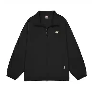 New Balance SS25 Logo Zipper Jacket Black