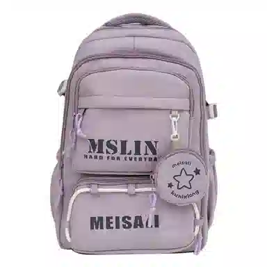 彤彤兔 百搭日系小清新高颜值 尼龙 双肩包 常规 女款 紫色/蓝色/黑色/棕色/绿色