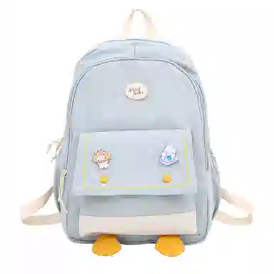 恒源祥 日系可爱卡通 尼龙 双肩包 男女同款情侣款 多色