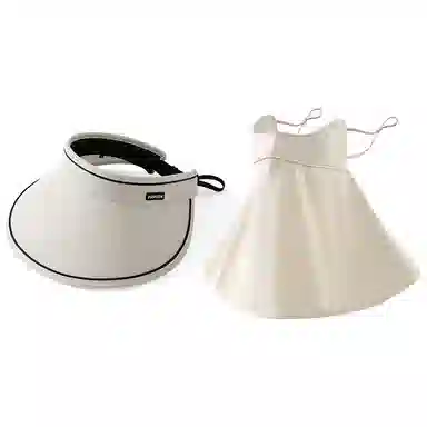 【可卷收纳】 俞兆林 空顶遮阳帽大帽檐夏季防紫外线遮全脸面罩冰丝凉感口罩护颈一体面纱骑行开车户外出游全方位遮阳 轻薄款 防晒帽 女款