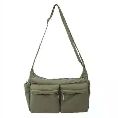 彤彤兔 日系简约休闲通勤 尼龙 单肩包 男女同款情侣款 多色