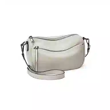 老人头 简约百搭纯色 头层牛皮 单肩包 女款 多色