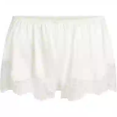 SKIMS Woven Shine Lace Babydoll Set