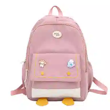 恒源祥 日系可爱卡通 尼龙 双肩包 男女同款情侣款 多色