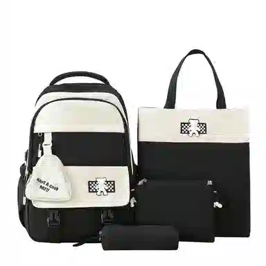 彤彤兔 书包小清新甜美休闲 尼龙 组合装 女款 多色