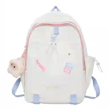 彤彤兔 书包女大容量轻便旅行 尼龙 双肩包 常规 女款 多色