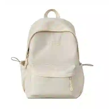 彤彤兔 韩版纯色小清新 尼龙 双肩包 女款 多色