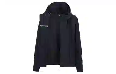 木林森 简约纯色户外休闲轻薄速干凉感透气防紫外线连帽防晒服 男女同款