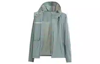 木林森 简约纯色户外休闲轻薄速干凉感透气防紫外线连帽防晒服 男女同款