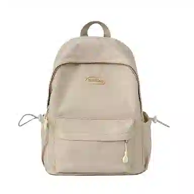 彤彤兔 韩版纯色小清新 尼龙 双肩包 女款 多色