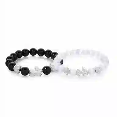 魔物 发财貔貅 新中式吞金兽转运珠 恋爱告白  财源广进 招财转运 日常通勤百搭高级感 玛瑙 手串 男女同款情侣款