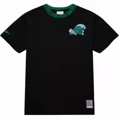 Mitchell Ness x NCAA Tulane Green Wave Ringer T