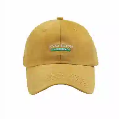 稻草人 字母韩系百搭简约休闲 显脸小 棉 鸭舌帽 男女同款情侣款