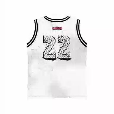 FireMonkey Street Art Basketball Vest White