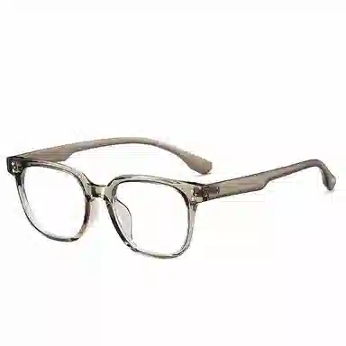 山一丸 防蓝光眼镜素颜百搭时髦韩系潮流近视眼镜 椭圆形 光学镜架 男女同款情侣款