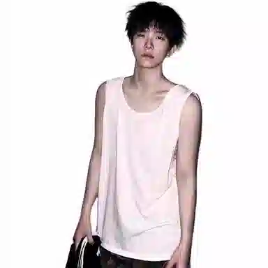 黑马漫画 美式坎肩简约背心 男女同款
