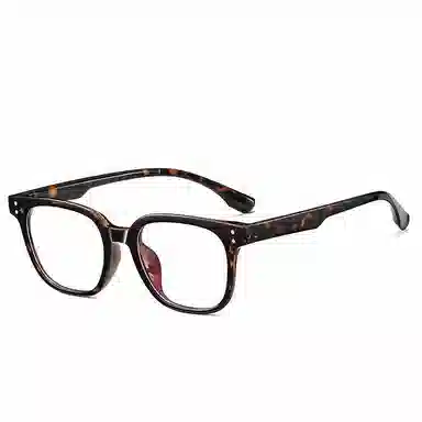 山一丸 防蓝光眼镜素颜百搭时髦韩系潮流近视眼镜 椭圆形 光学镜架 男女同款情侣款