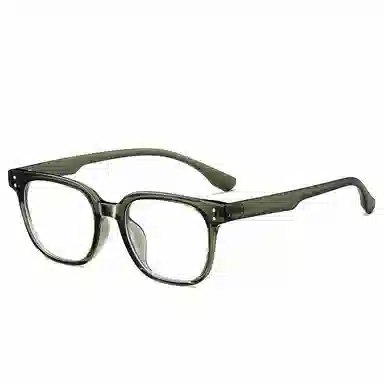 山一丸 防蓝光眼镜素颜百搭时髦韩系潮流近视眼镜 椭圆形 光学镜架 男女同款情侣款