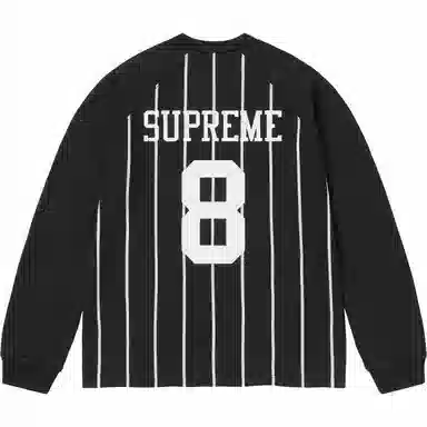 Supreme Stripe Raglan L/S Top