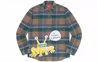 Supreme SS20 Week 12 x Daniel Johnston Plaid Shirt