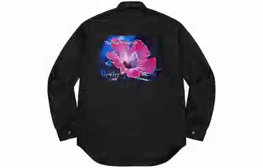 Supreme x Yohji Yamamoto Floral Long Sleeve Shirt