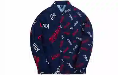 KITH x Coca Cola Navy Long Sleeve Shirt