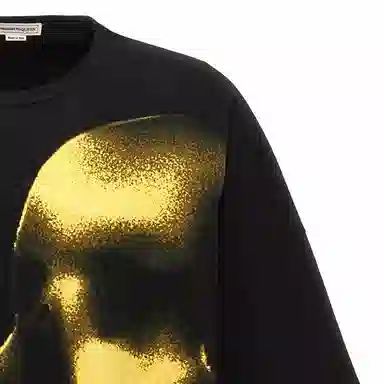 Alexander McQueen Skull Print T-Shirt Black