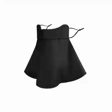 北极绒 夏季冰丝轻薄透气潮流时尚遮脸护颈户外开车骑行 聚酯纤维 防晒面罩 男女同款情侣款