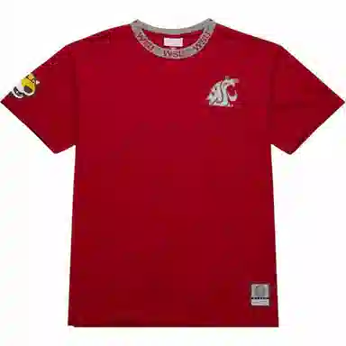 Mitchell Ness x NCAA Crimson Washington State T