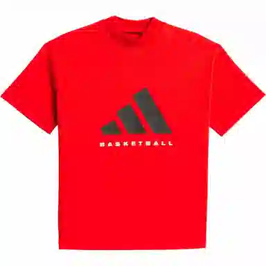 adidas Basketball FW24 Red Tee