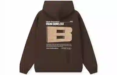 BONELESS Cork Mesh Logo Hoodie