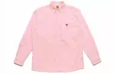 HUMAN MADE SS21 Heart Embroidery Button Shirt