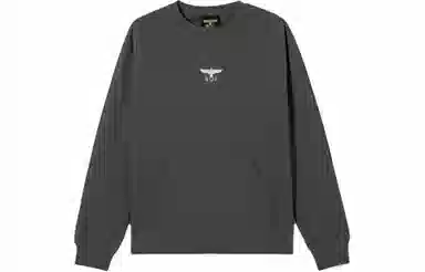 Boy London SS24 Wings Embroidered Sweatshirt Gray